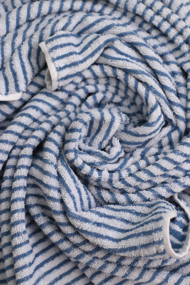 Premium Yarn Dyed Stripe Towels | Soft & Absorbent | 6 Colors Available