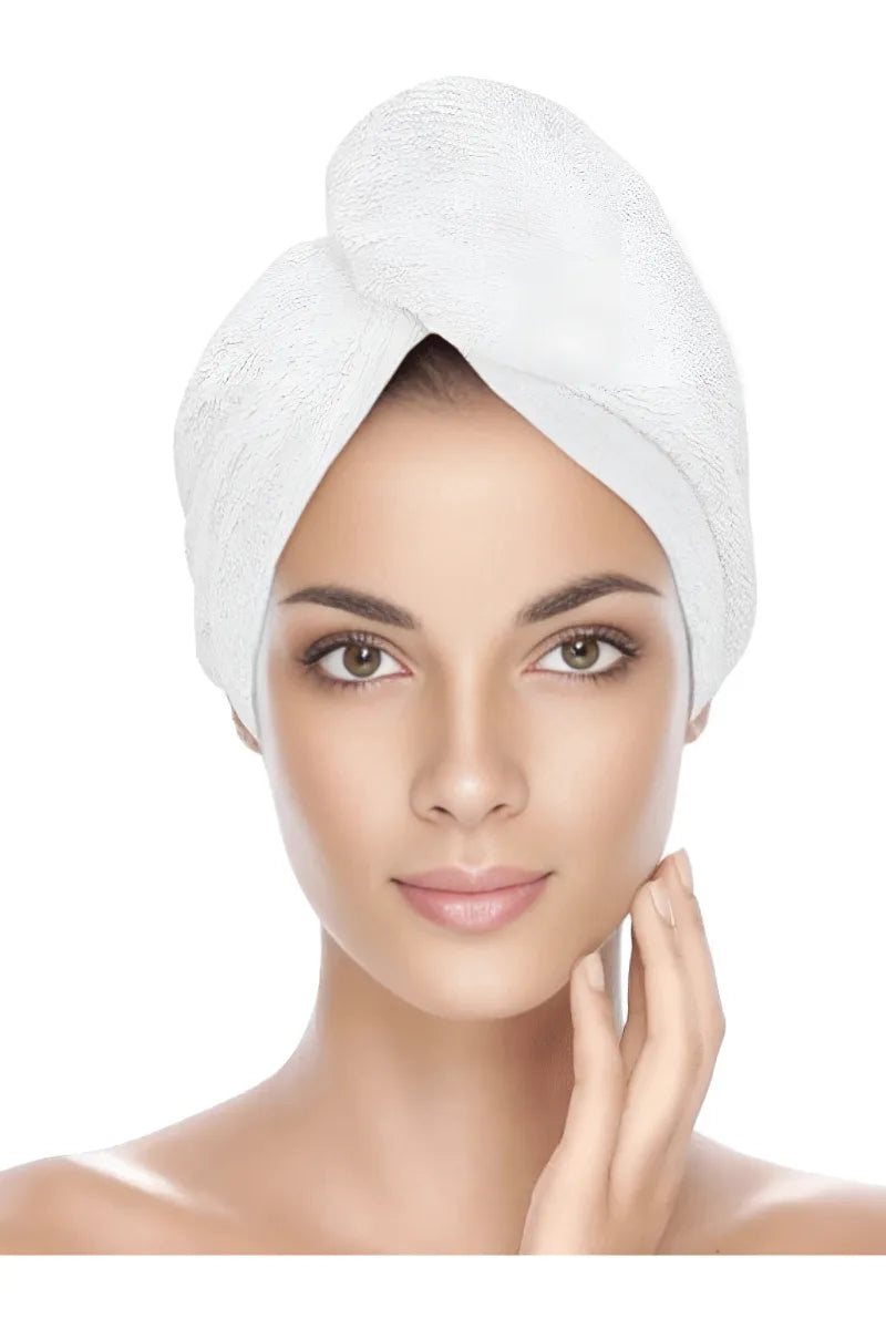 Luxury Microfiber Turban Towel | Fast Hair Drying & Comfortable Fit