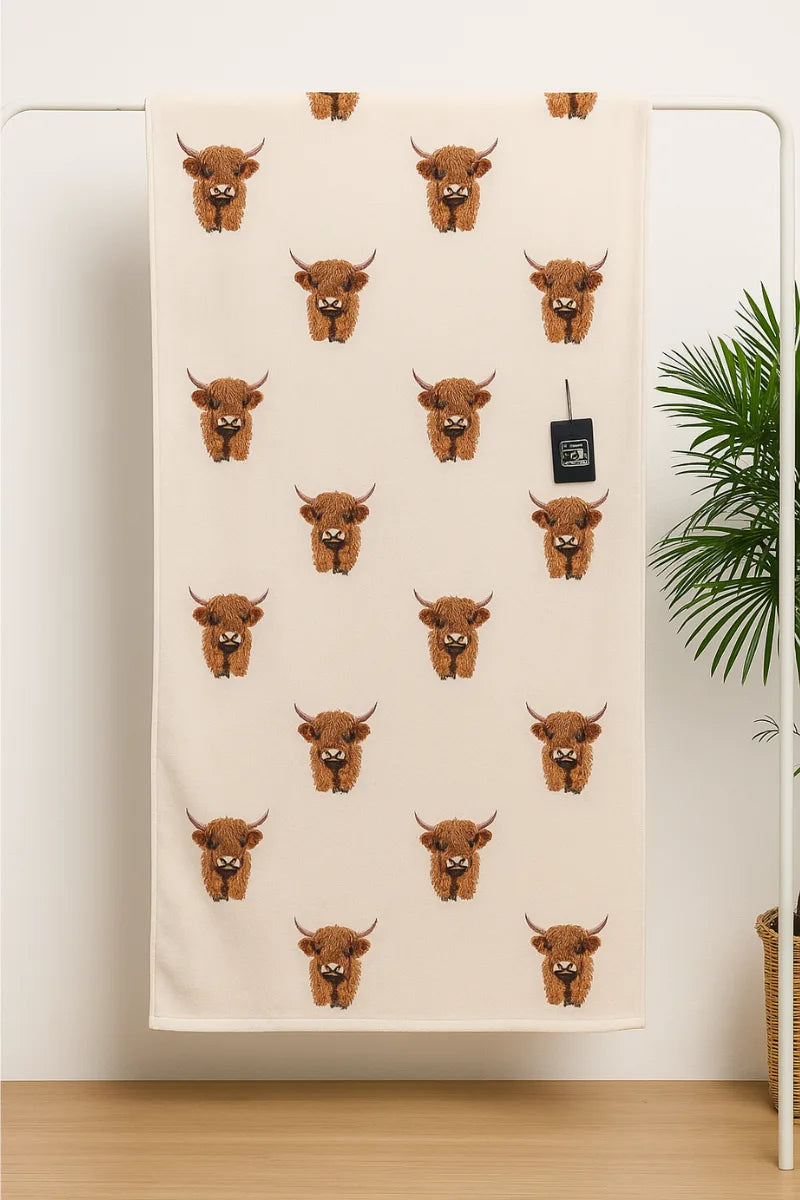 Travel-Friendly Printed Towel | Compact & Quick Drying