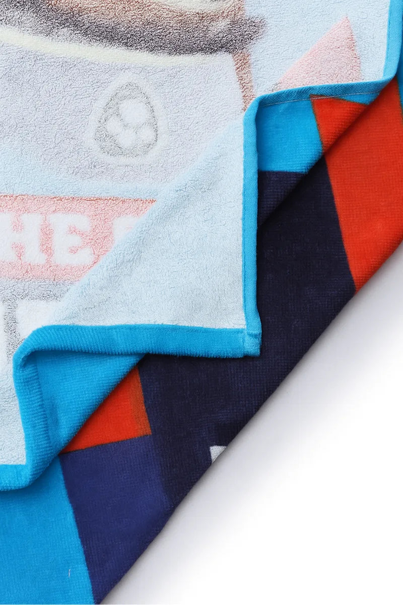 Color Splash Cartoon Towel | Playful & Absorbent