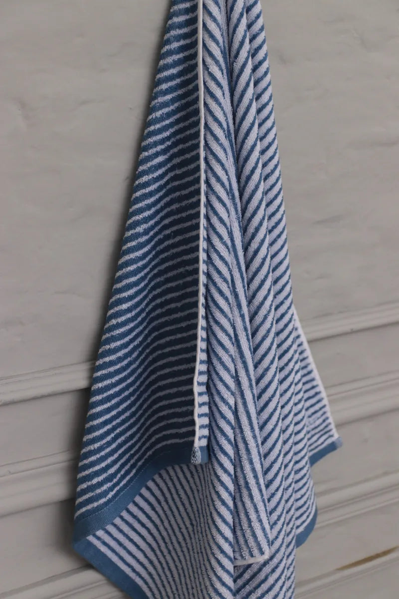 Premium Yarn Dyed Stripe Towels | Soft & Absorbent | 6 Colors Available