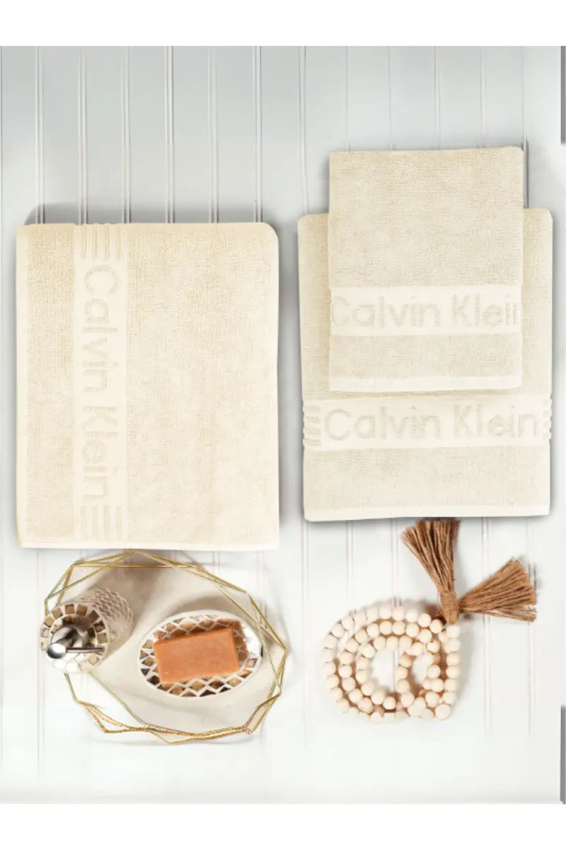 Calvin Klein Imported Cotton Towels | Pack of 1/2/3 | Soft & Absorbent | Multiple Colors Available
