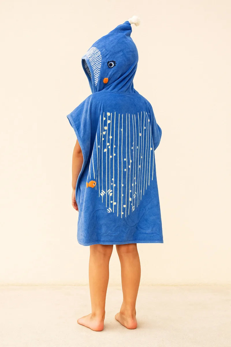 Hooded Kids Ponchu – Ultra Soft & Skin-Friendly for age 3 to 6 year