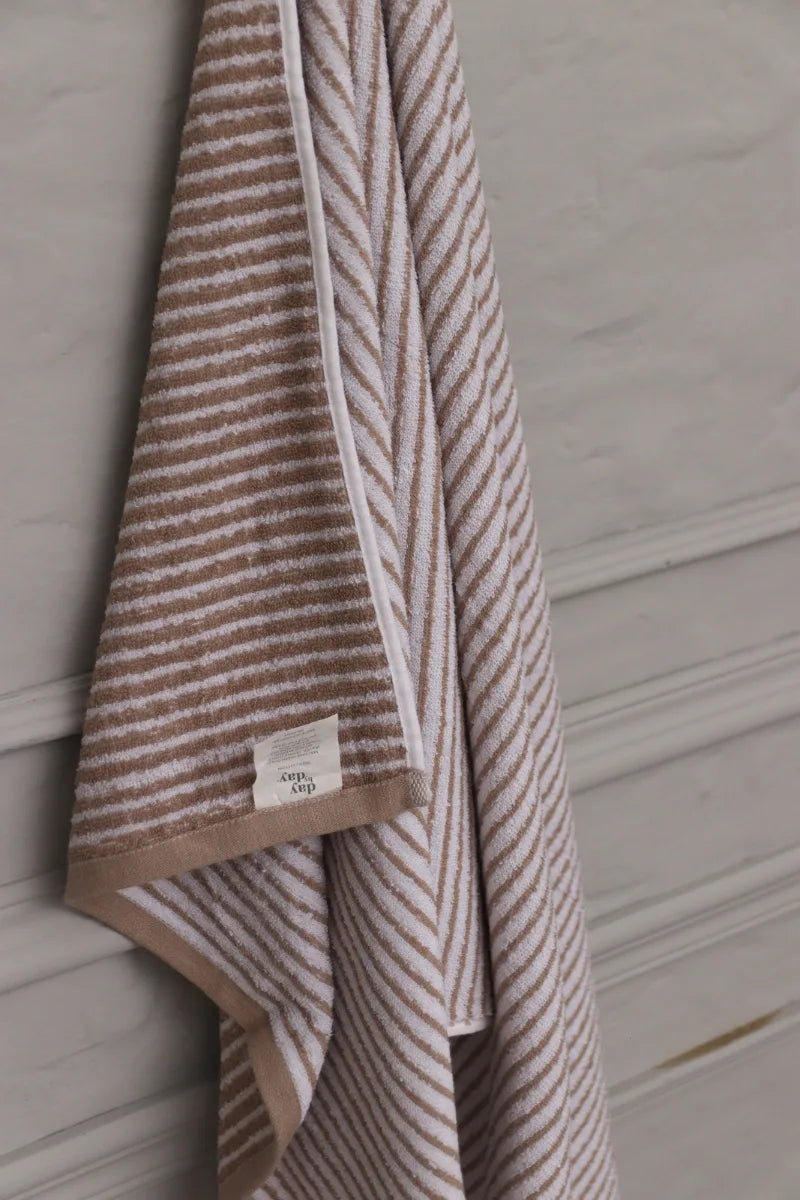 Premium Yarn Dyed Stripe Towels | Soft & Absorbent | 6 Colors Available