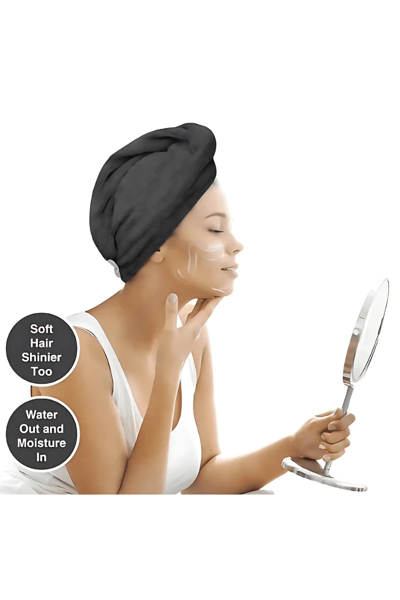 Quick Dry Turban Towel | Soft & Lightweight Hair Wrap