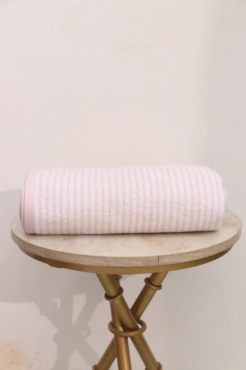 Premium Yarn Dyed Stripe Towels | Soft & Absorbent | 6 Colors Available