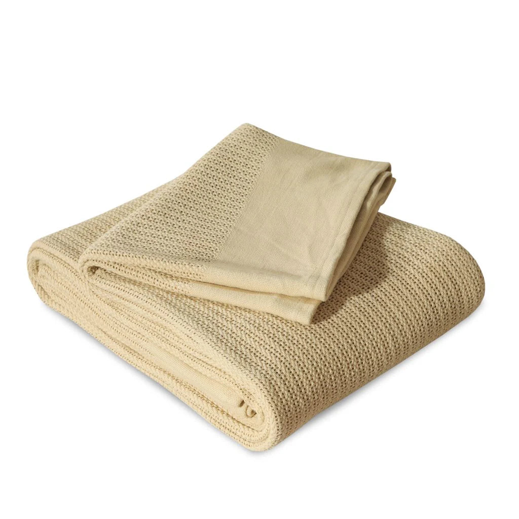 AC Thermal Blanket | Soft & Breathable Comfort (Beige)