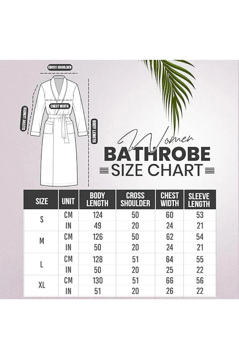 Plush Women’s Fleece Bathrobe Long Shawl (Available in 3 Colors)