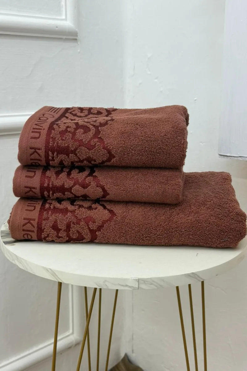 Modern Luxe 3-Pcs Towel Set – Soft Touch & Elegant Look