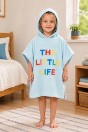 Beach & Surf Floral Hibiscus Hooded Poncho – Kids (2–3 Years)