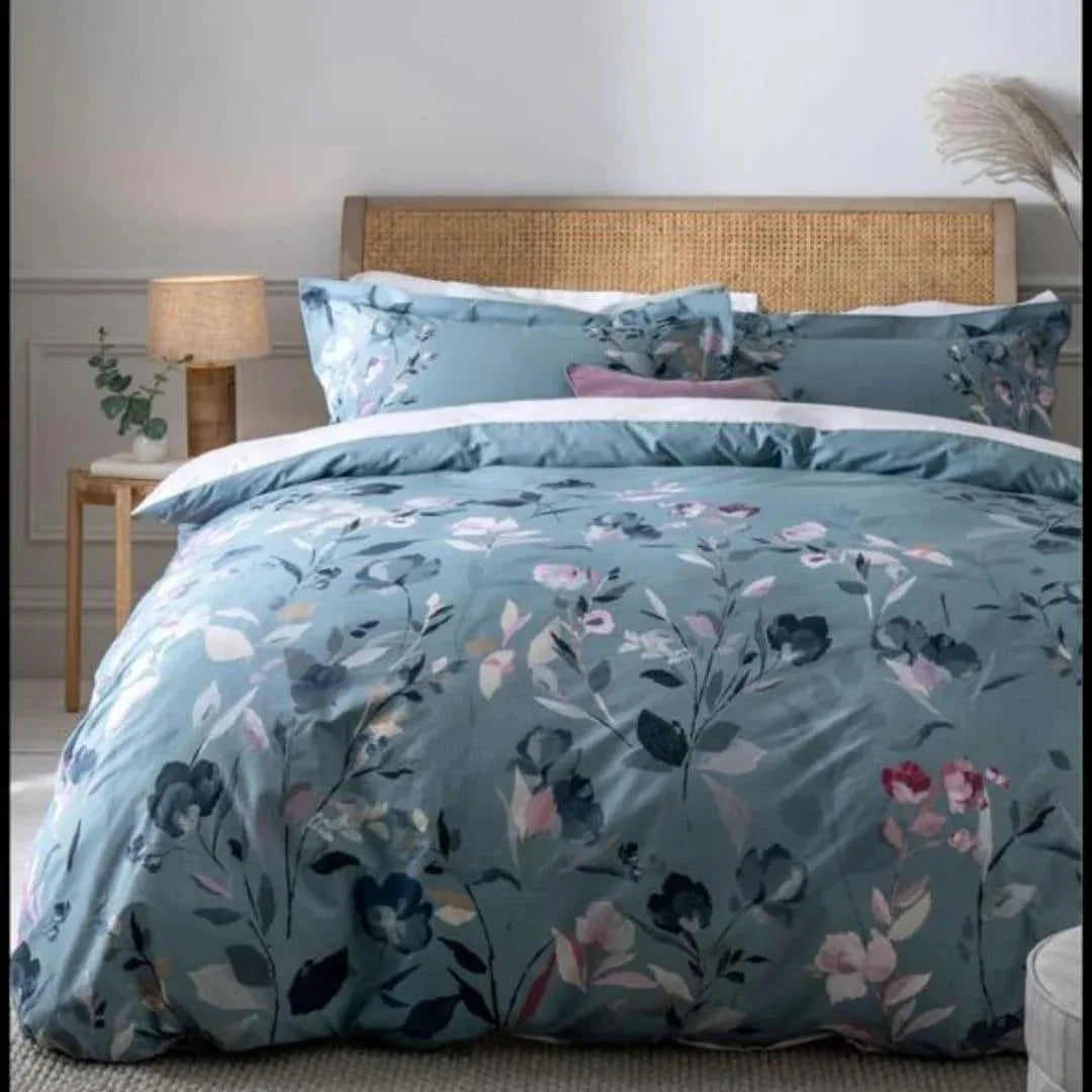 Signature Solider Cotton Comforter Set – 7 Pieces