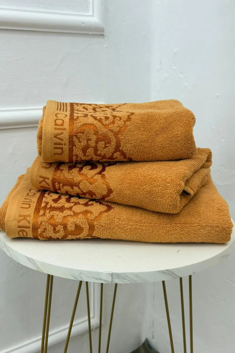 Modern Luxe 3-Pcs Towel Set – Soft Touch & Elegant Look