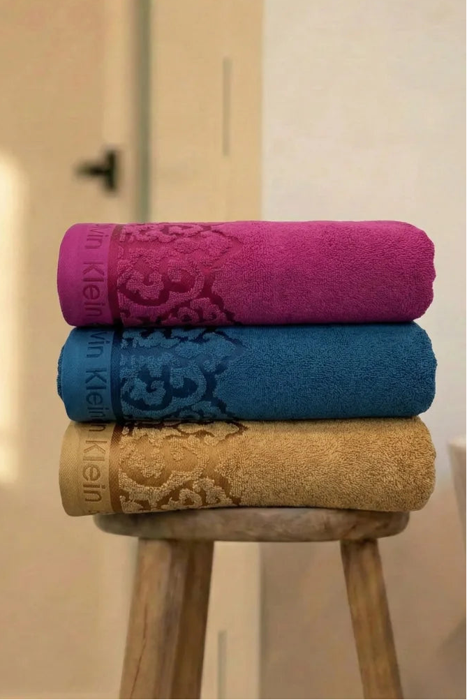 Modern Luxe 3-Pcs Towel Set – Soft Touch & Elegant Look