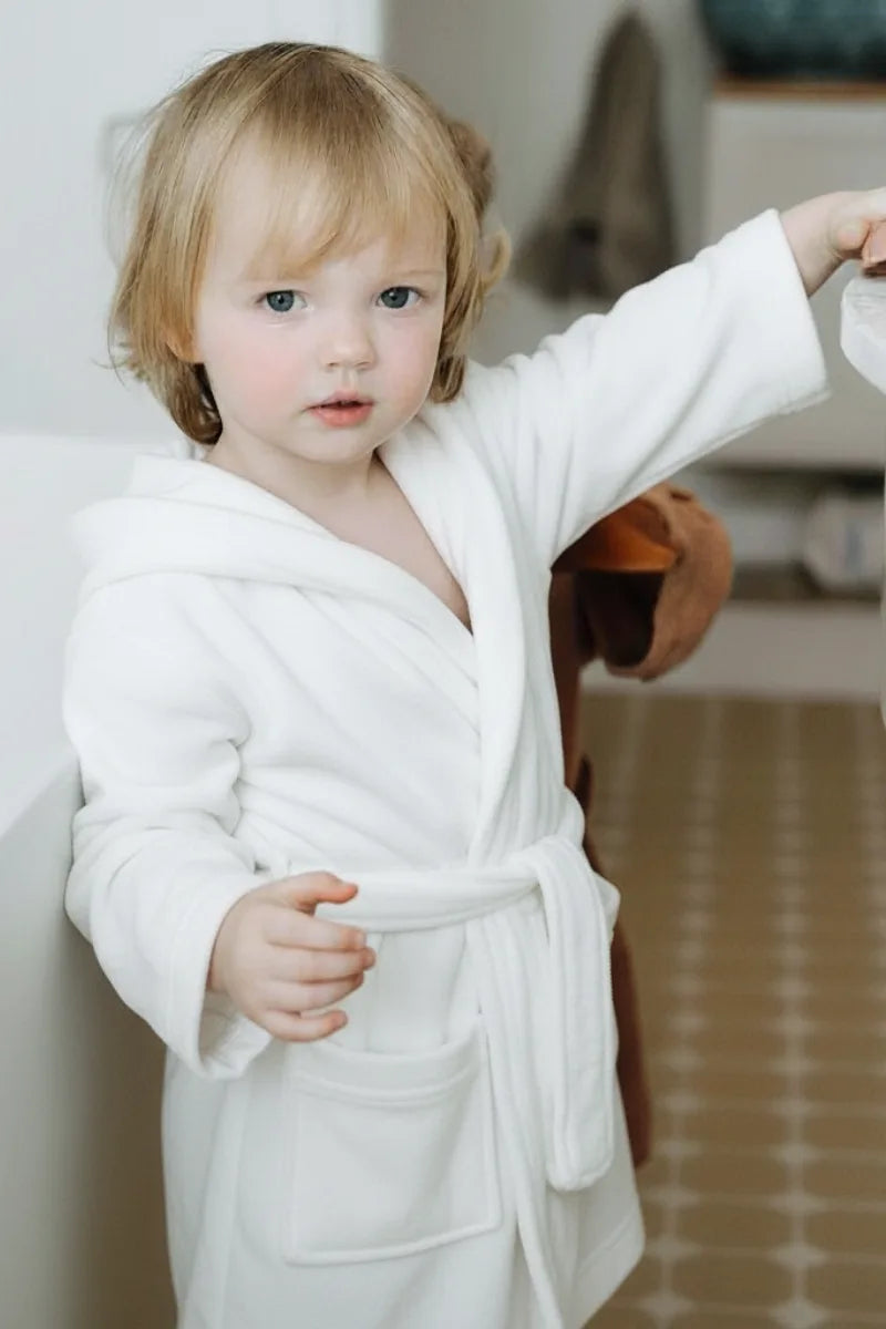 Kids Velvet Bathrobe – Soft & Cozy | Ideal for Ages 4 to 6 Years