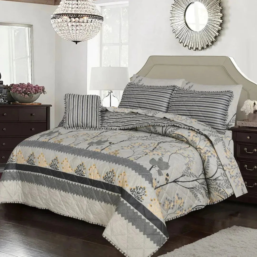Signature Spells Cotton Comforter Set – 7 Pieces