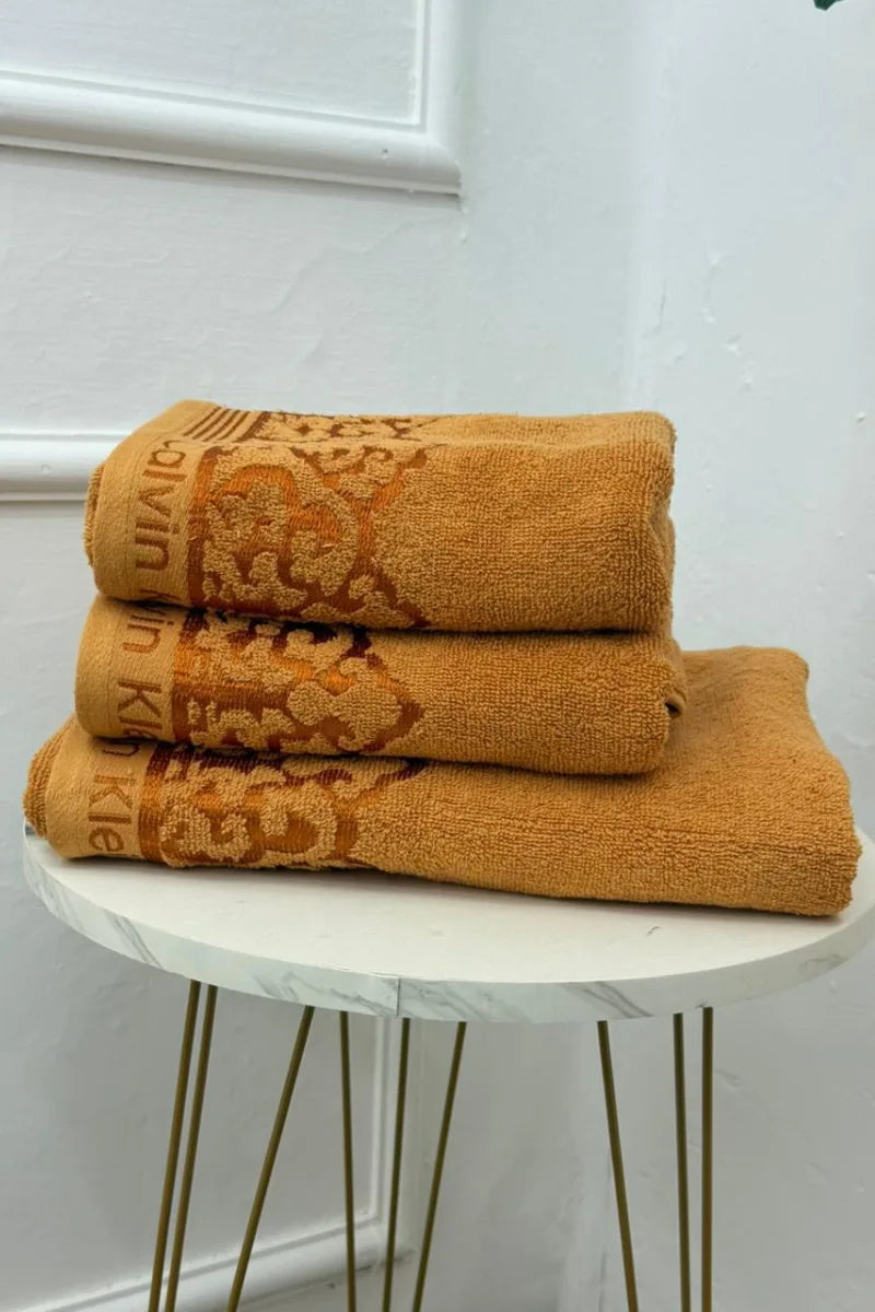 Modern Luxe 3-Pcs Towel Set – Soft Touch & Elegant Look