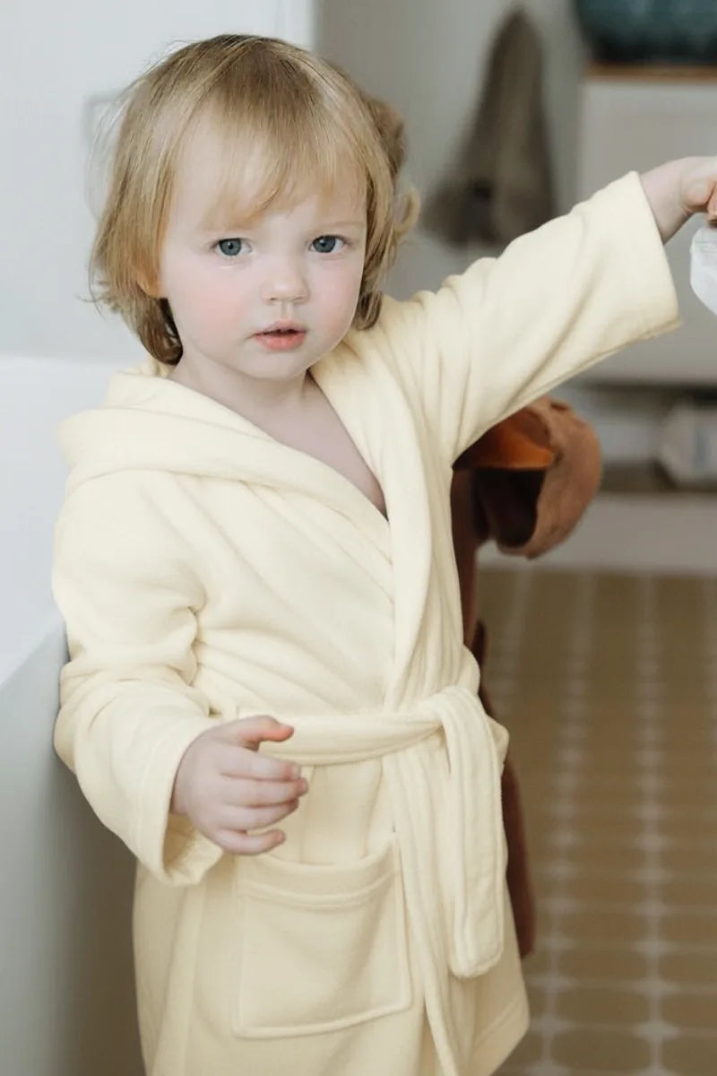 Kids Velvet Bathrobe – Soft & Cozy | Ideal for Ages 4 to 6 Years