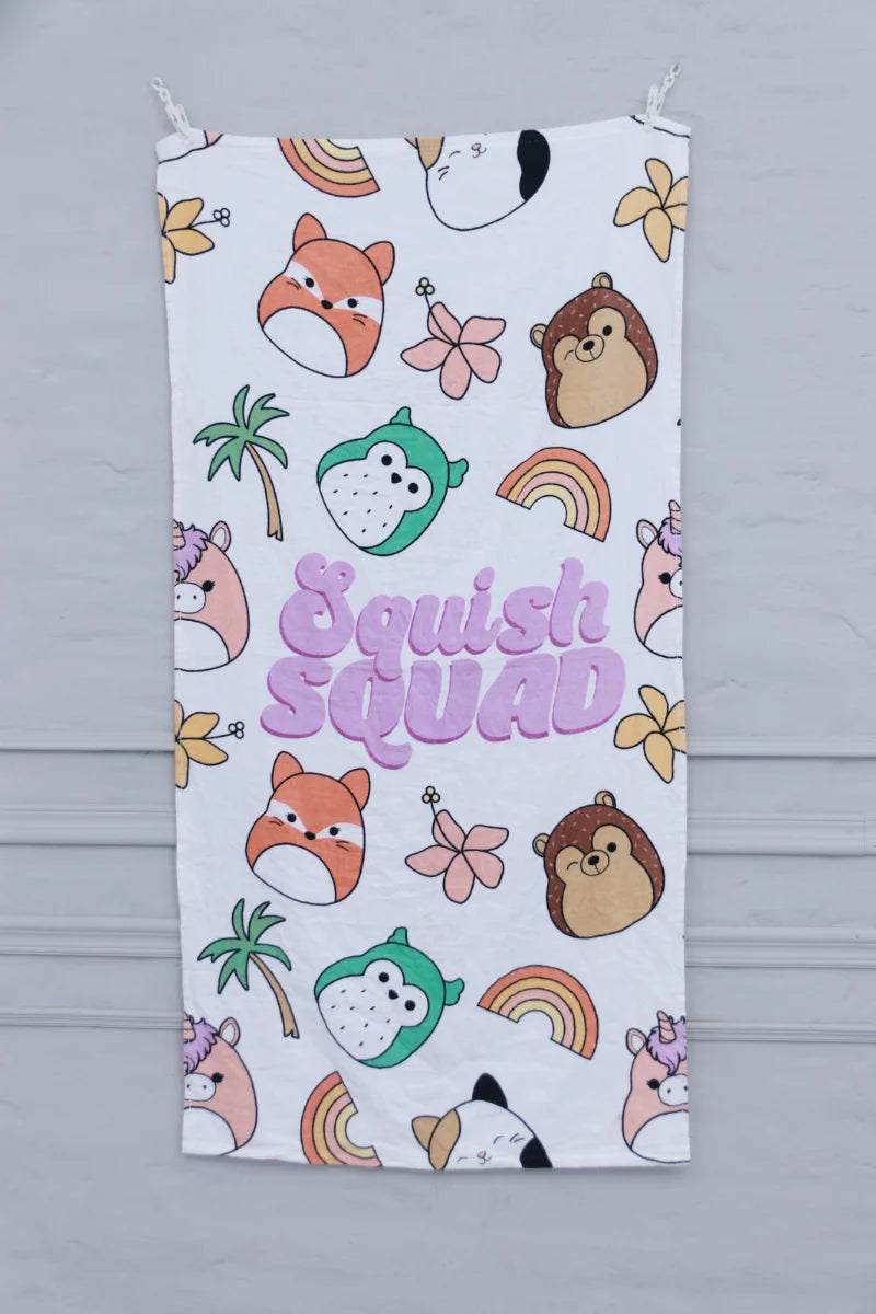 Bright & Cheerful Cartoon Towel – Ideal for Kids & Toddlers