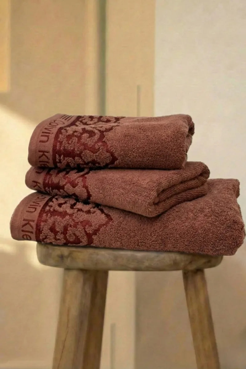 Modern Luxe 3-Pcs Towel Set – Soft Touch & Elegant Look