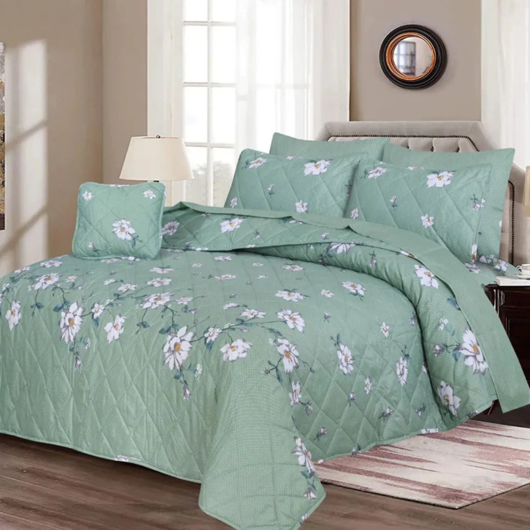 Signature Sanz Cotton Comforter Set – 7 Pieces