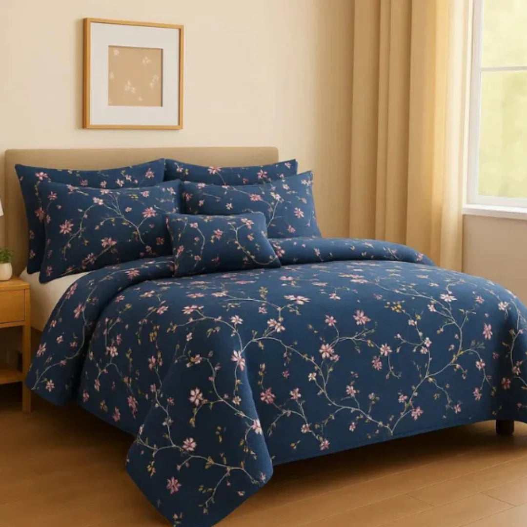 Signature P. Micro Cotton Comforter Set – 7 Pieces