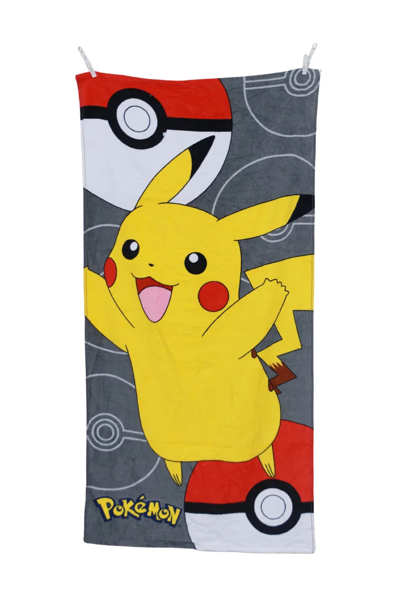 Adorable Cartoon Print Bath Towel – Fun & Colorful for Kids