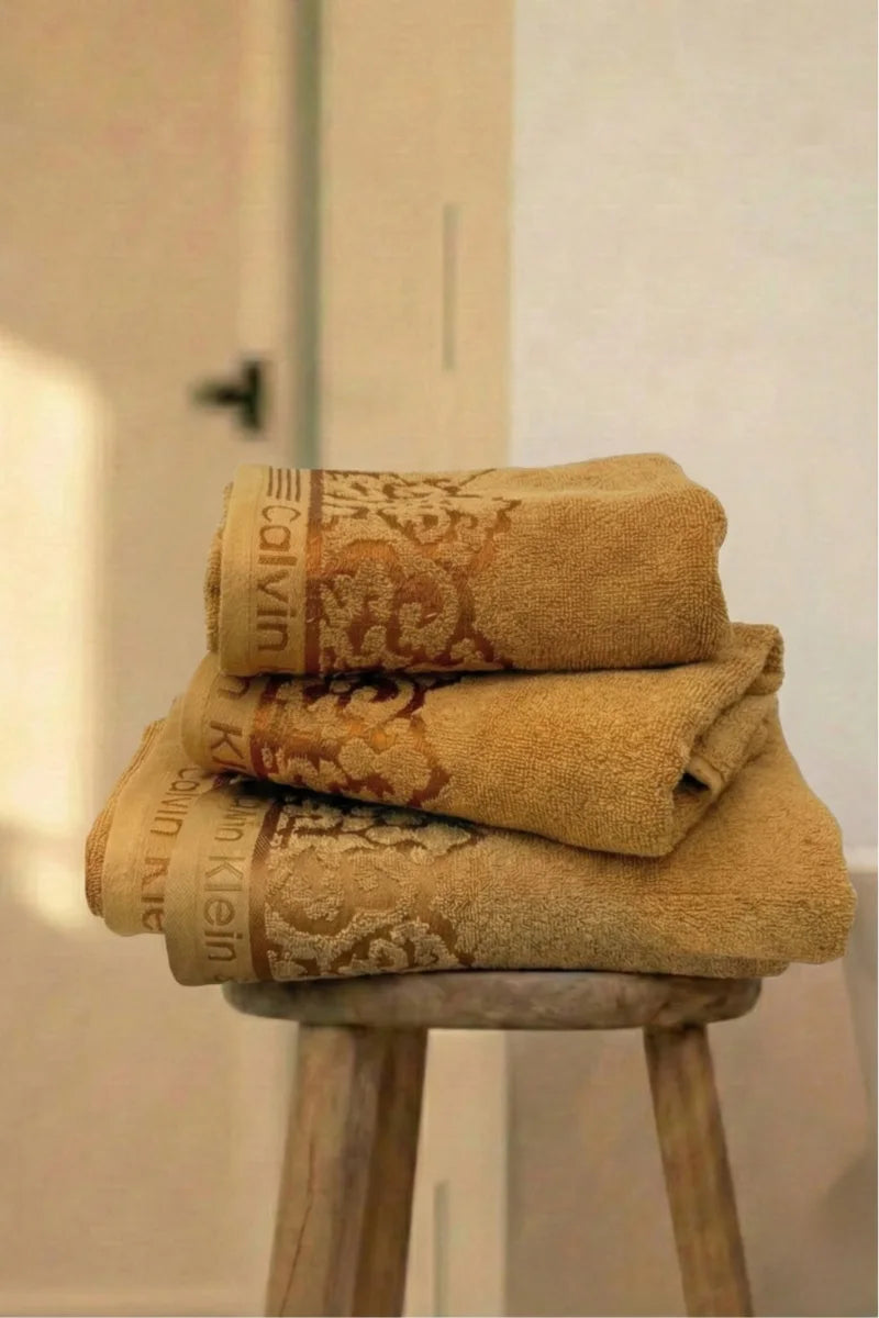 Modern Luxe 3-Pcs Towel Set – Soft Touch & Elegant Look
