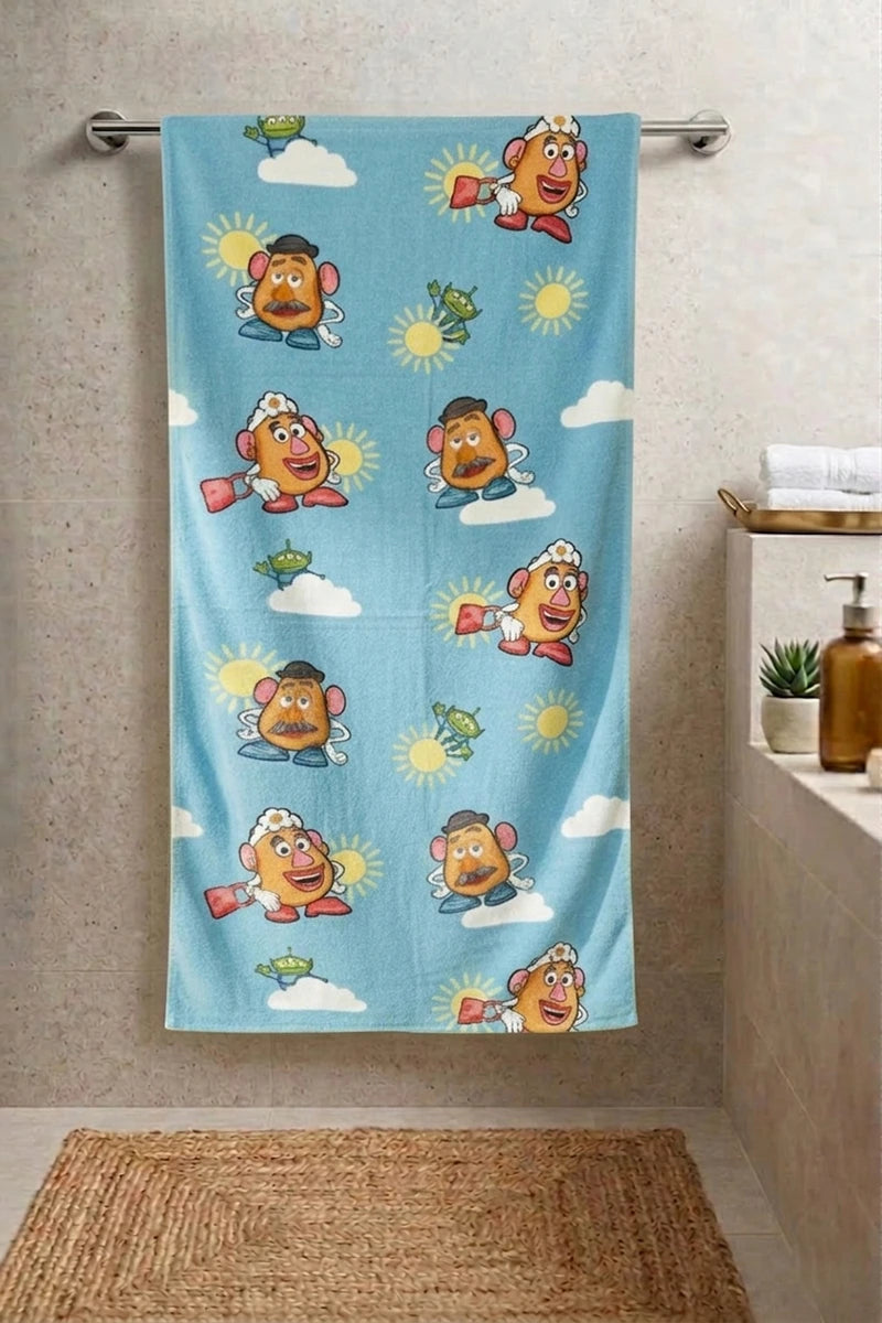 Bath size printed towel 006 |girls favourite | Quick Drying | 27x53 inches