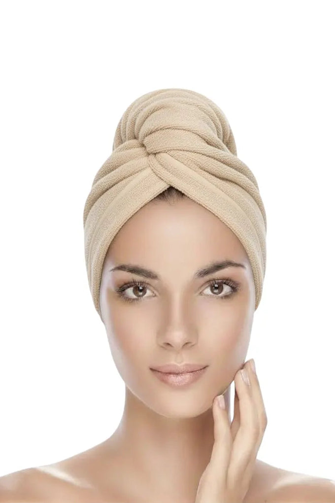 Microfiber Turban Towel | Fast Hair Drying & Comfortable Fit