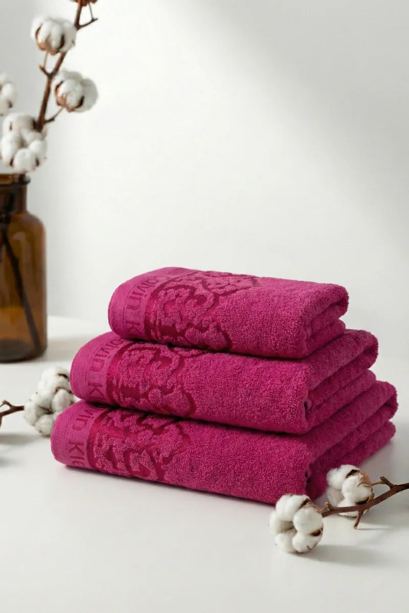 Modern Luxe 3-Pcs Towel Set – Soft Touch & Elegant Look