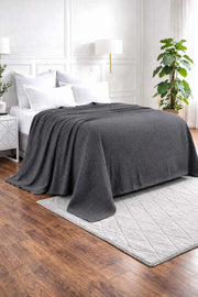 Zig-Zag Chevron All-Season Cotton Bedding Blanket