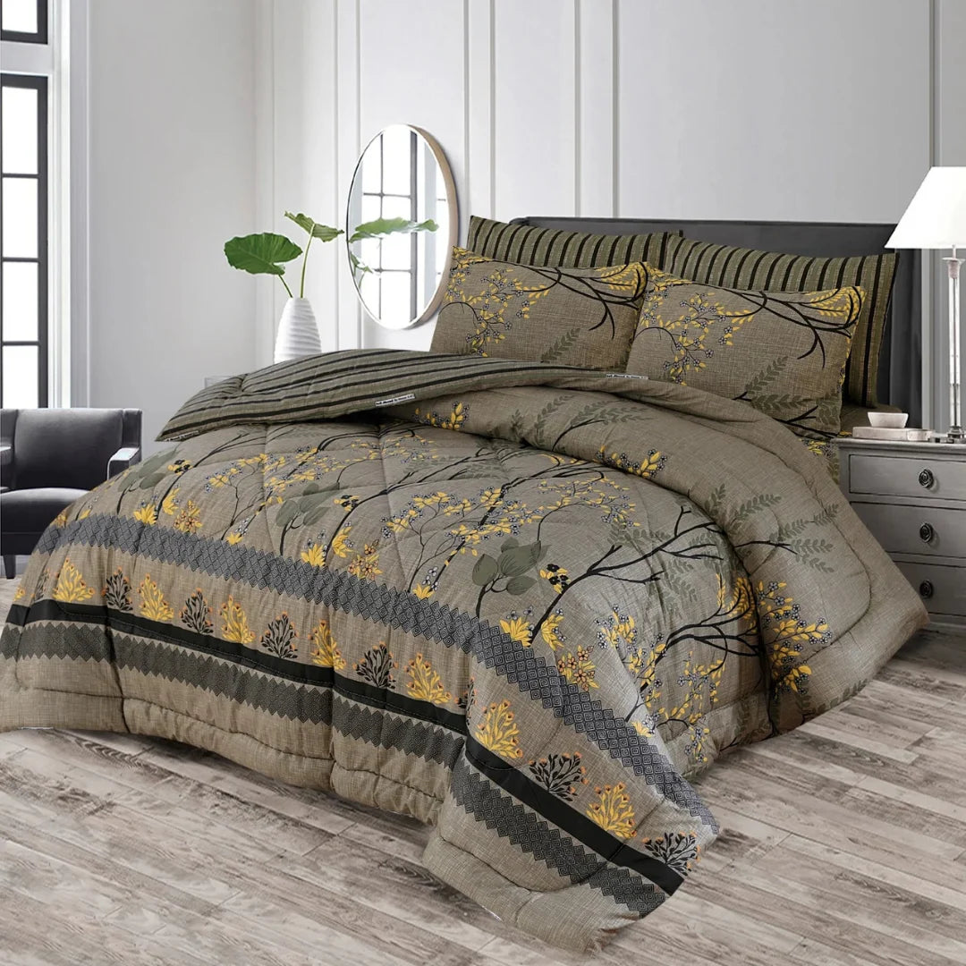 Signature Vinz Cotton Comforter Set – 7 Pieces
