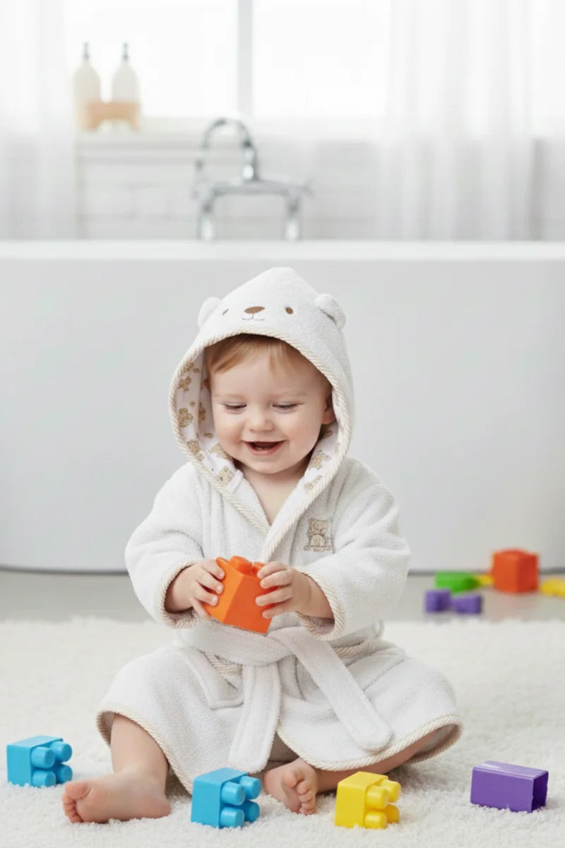 Super Soft & Fluffy Kidz Bathrobe – Premium Comfort with Fine Edges