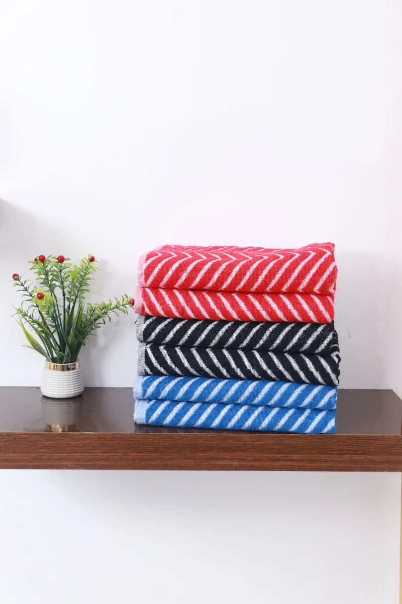 Premium Set of 3 Regular Bath Towels – Soft, Absorbent & Durable