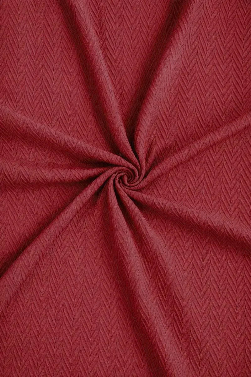 Zig-Zag Chevron All-Season Cotton Bedding Blanket