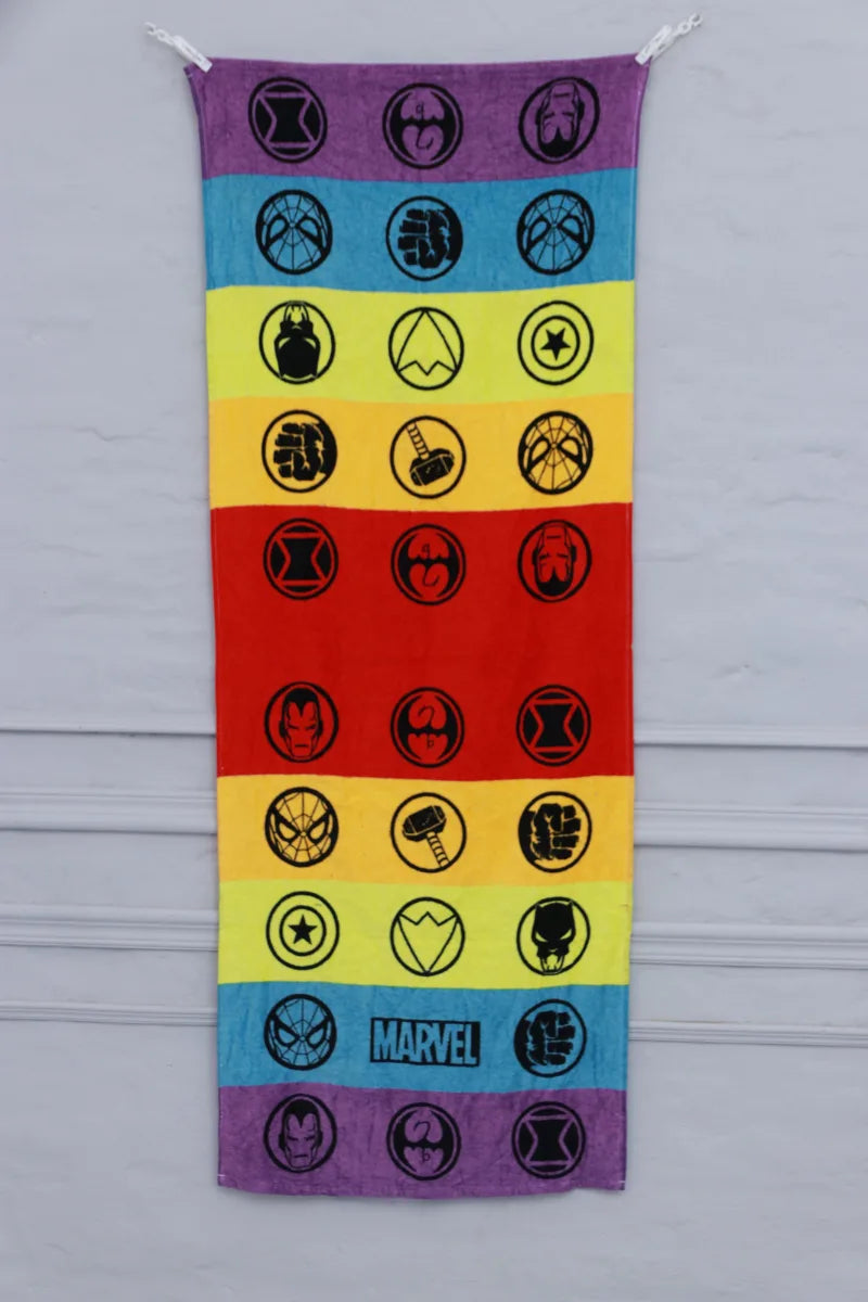 Cheerful Cartoon Towel – Makes Bath Time Exciting for Kids