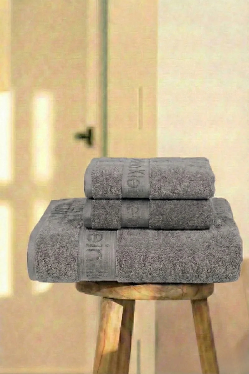 Calvin Klein Imported Cotton Towels | Pack of 1/2/3 | Soft & Absorbent | Multiple Colors Available