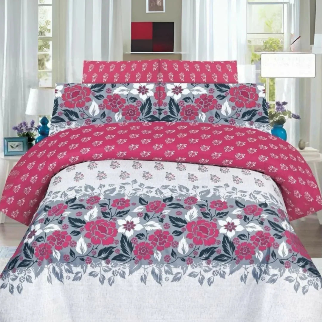 Signature ASH-1028 Cotton Comforter Set – 7 Pieces