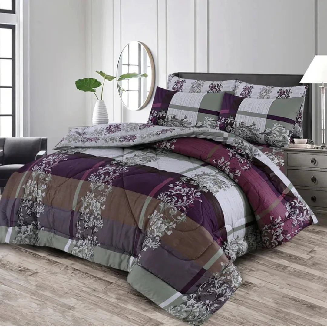 Signature Bhader Cotton Comforter Set – 7 Pieces