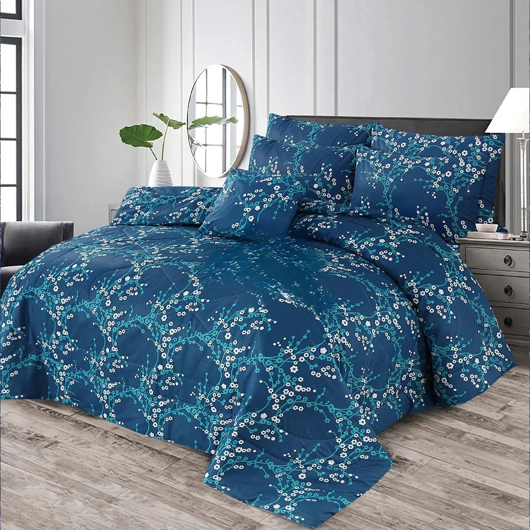 Signature Nemro Cotton Comforter Set – 7 Pieces