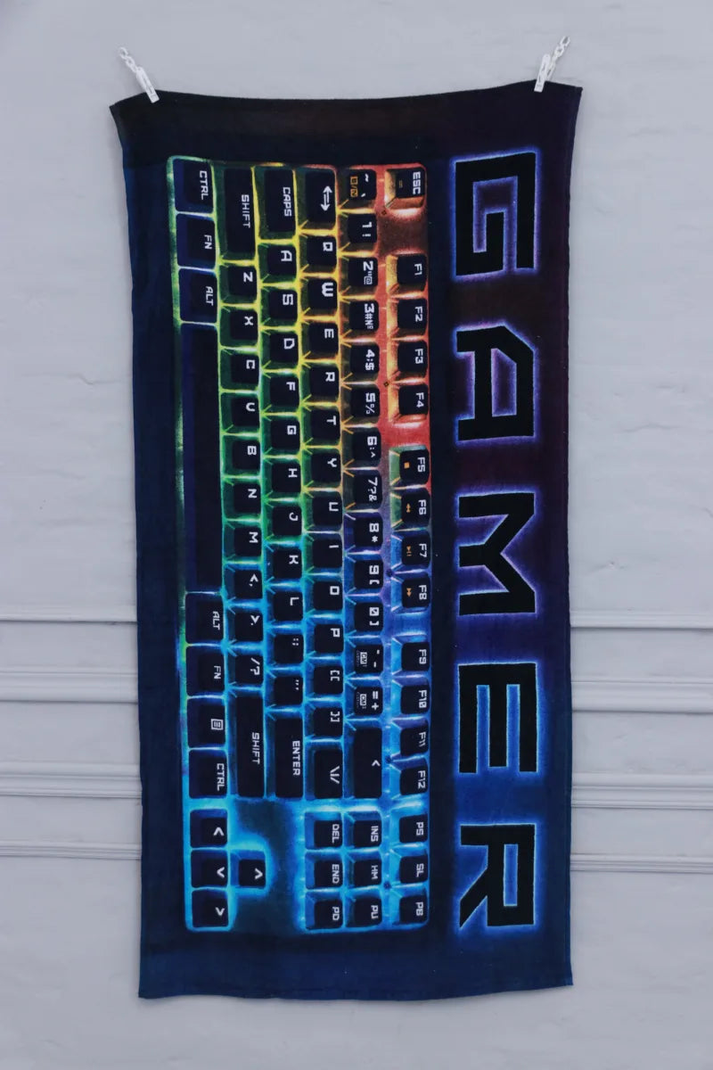 Adorable Kids’ Towel with Cartoon Prints – Cozy & Quick-Drying