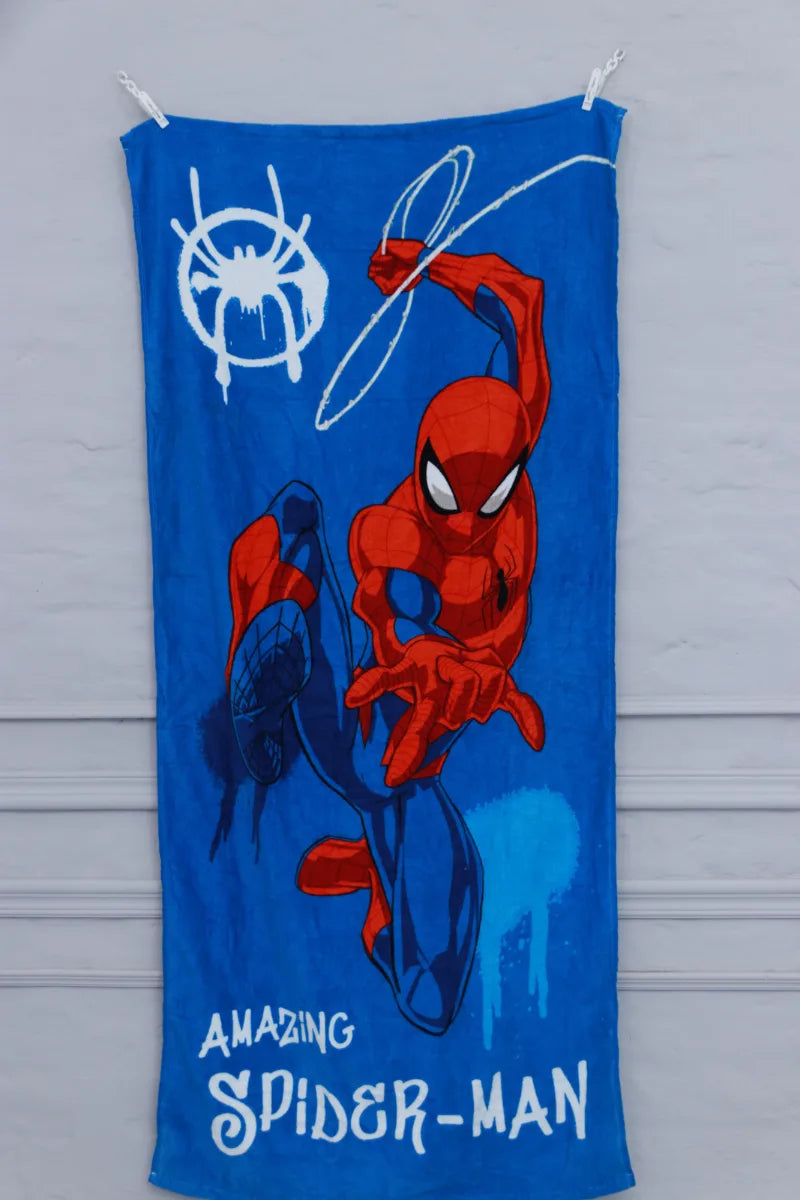 Kids’ Cartoon Print Towel – Soft, Fun & Perfect for Little Hands