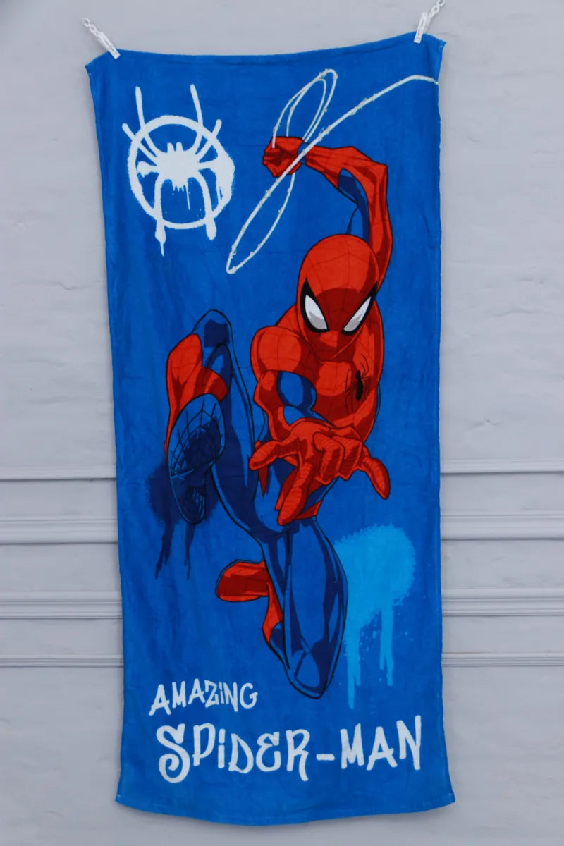 Kids’ Cartoon Print Towel – Soft, Fun & Perfect for Little Hands