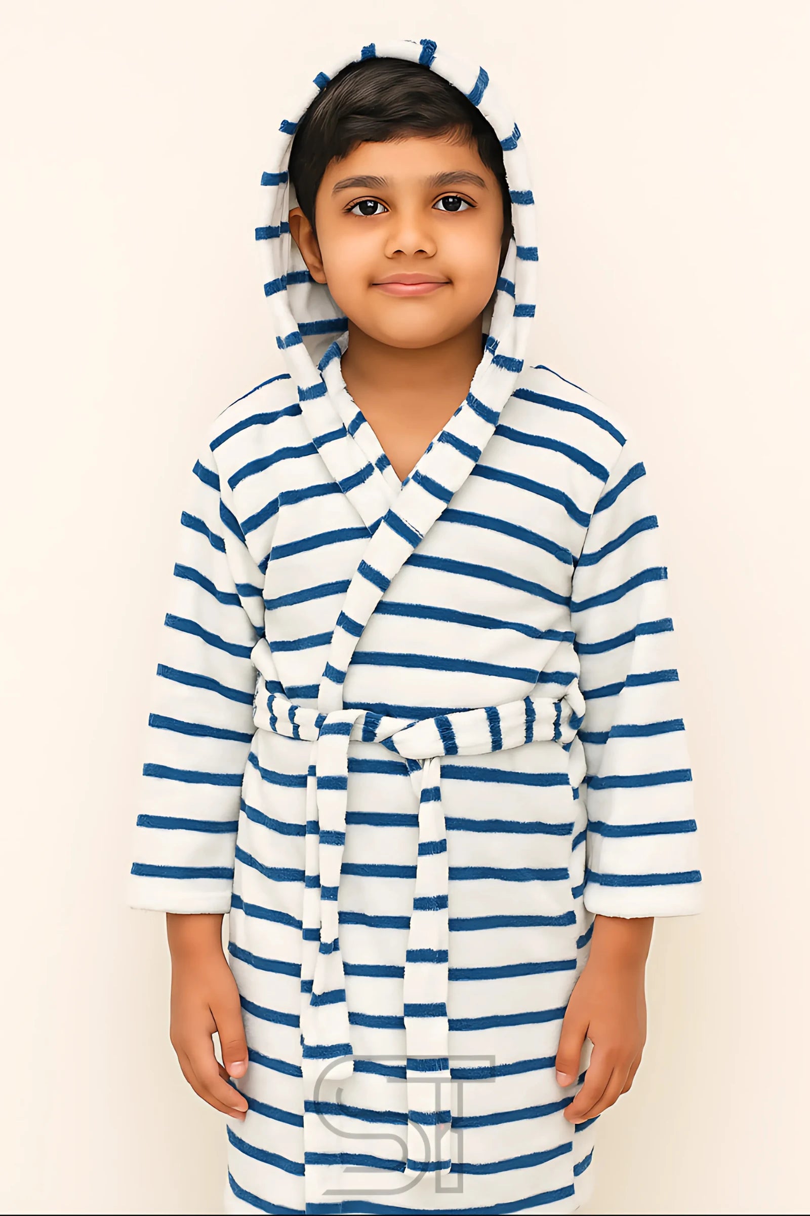 Kids Cotton Velvet Bathrobes (Available in Multiple Colors)