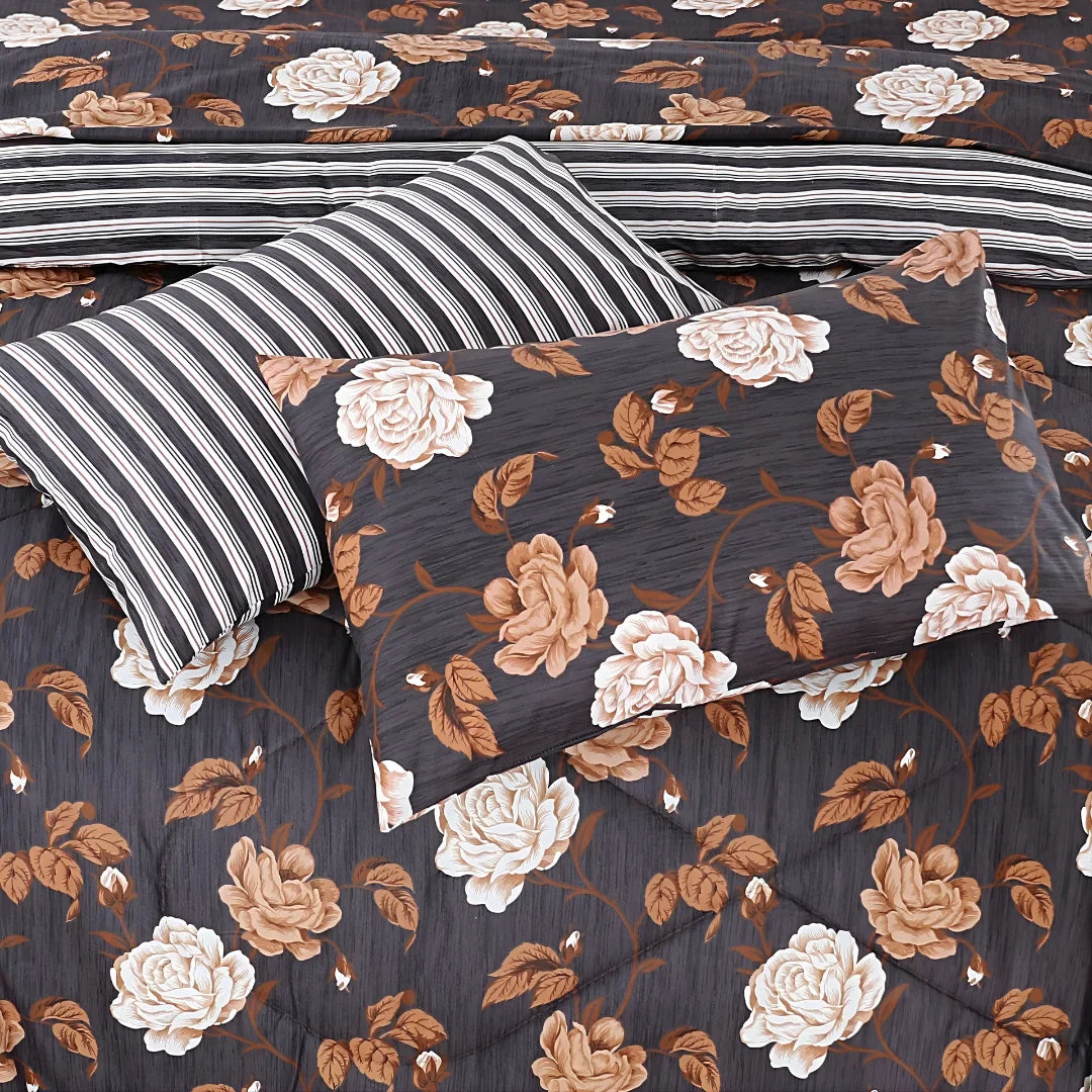 Premium King Size 7-Piece Comforter Set | Complete Bedding Collection