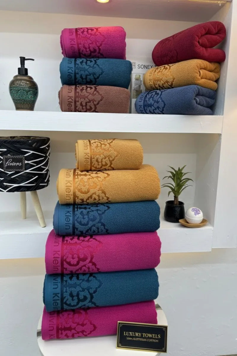 Modern Luxe 3-Pcs Towel Set – Soft Touch & Elegant Look