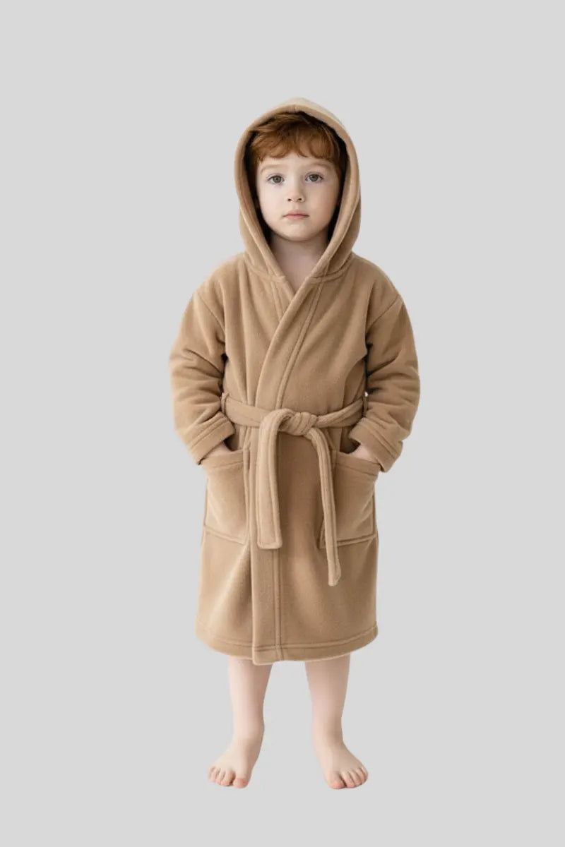 Kids Velvet Bathrobe – Soft & Cozy | Ideal for Ages 4 to 6 Years