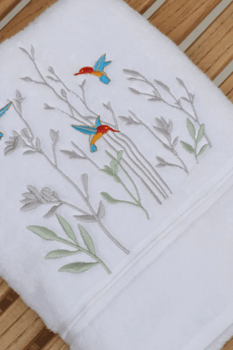 Embroedry towel set and single | 100% cotton