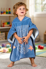 Hooded Kids Ponchu – Ultra Soft & Skin-Friendly for age 1 to 6 year