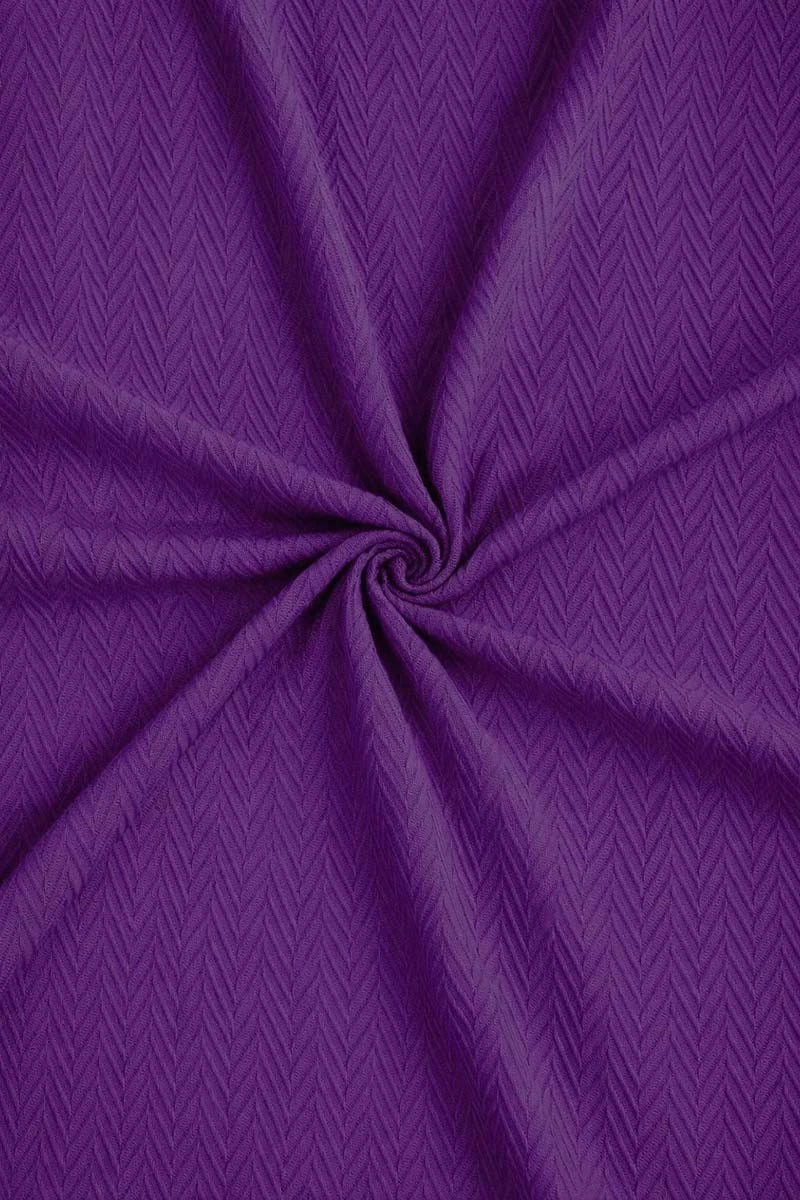 Zig-Zag Chevron All-Season Cotton Bedding Blanket